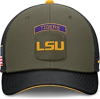 Nike LSU Rise Military Appreciation Trucker Hat