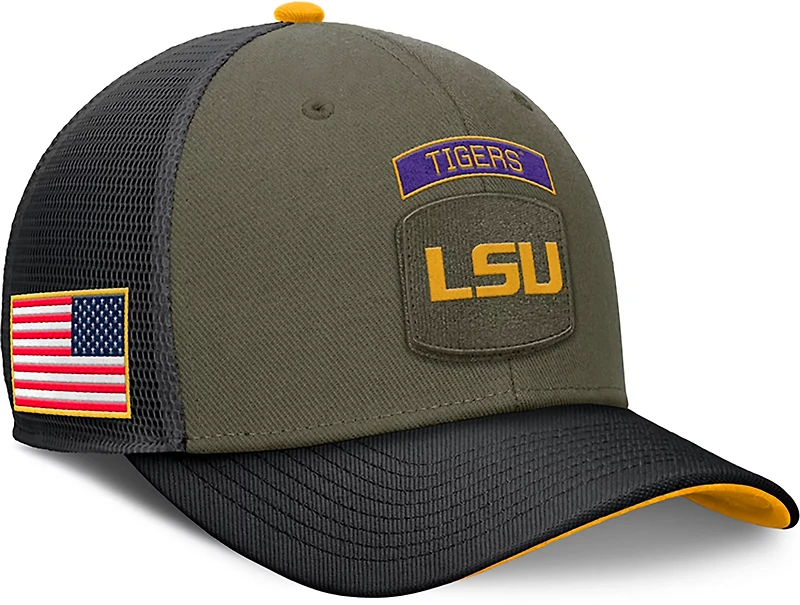 Nike LSU Rise Military Appreciation Trucker Hat