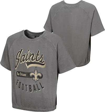 Outerstuff Women's New Orleans Saints Icebreaker Fashion Top