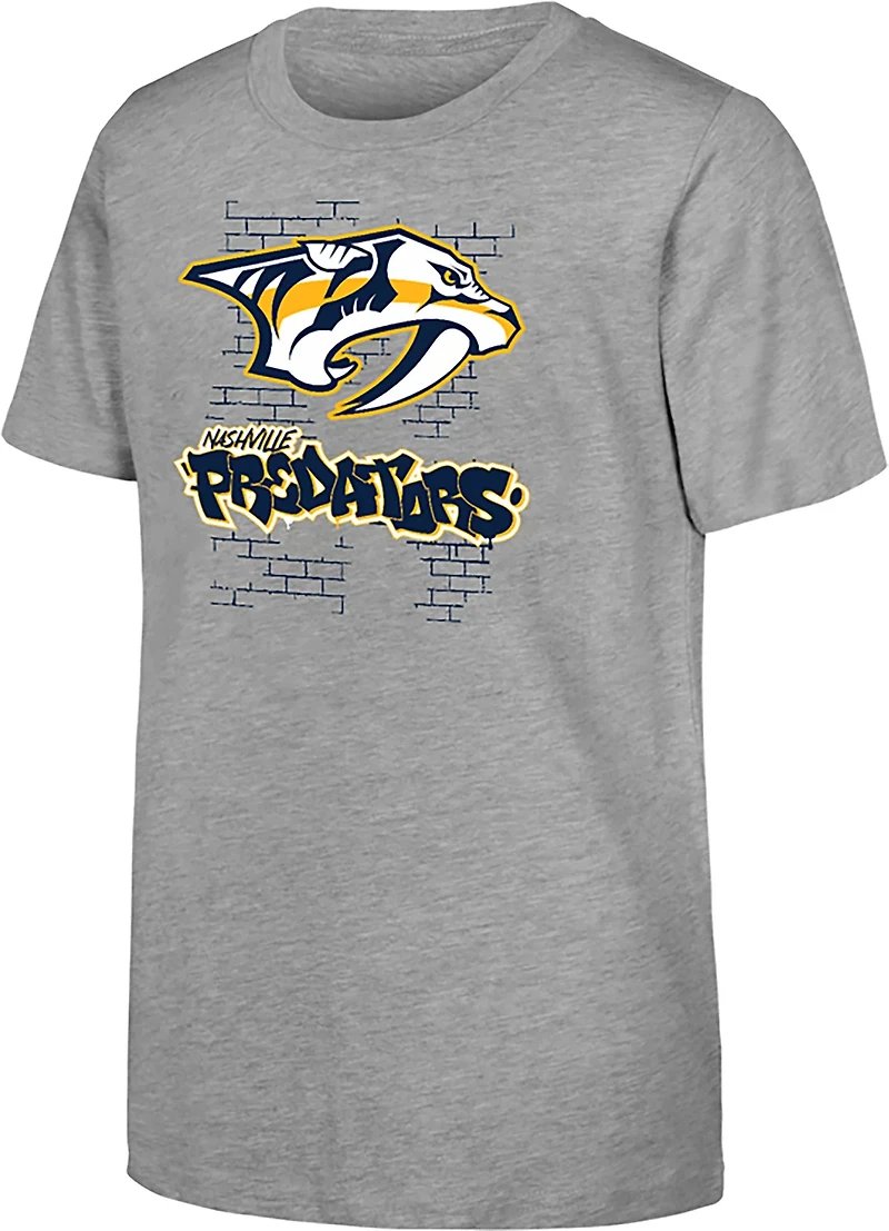 Outerstuff Youth Nashville Predators Graffiti T-shirt