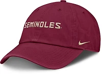 Nike Men's Florida State Club Primetime Unstructured Adjustable Cap