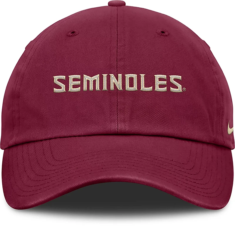 Nike Men's Florida State Club Primetime Unstructured Adjustable Cap