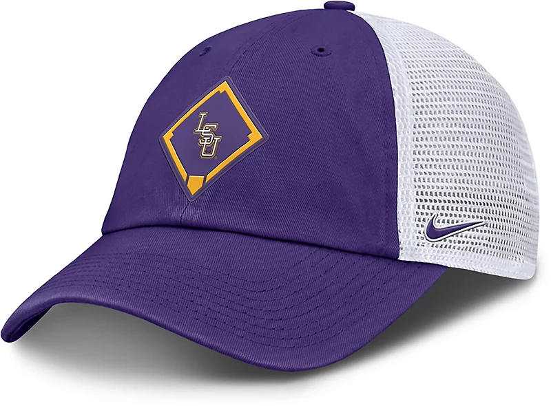 Nike Men's LSU Club Primetime Unstructured Trucker Cap