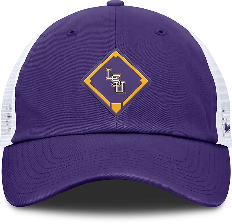 Nike Men's LSU Club Primetime Unstructured Trucker Cap