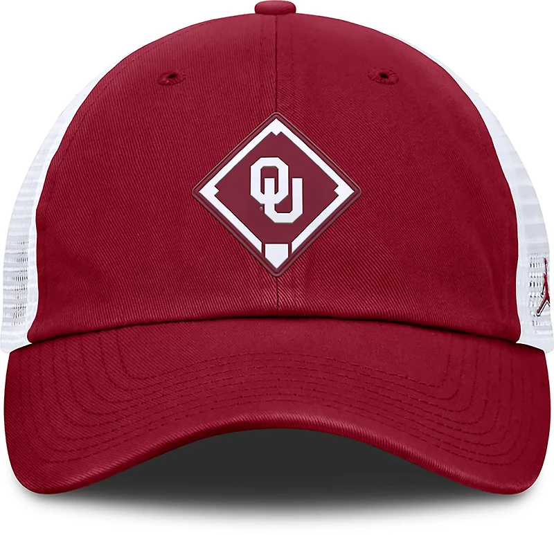 Jordan Men's Oklahoma Club Primetime Unstructured Trucker Cap