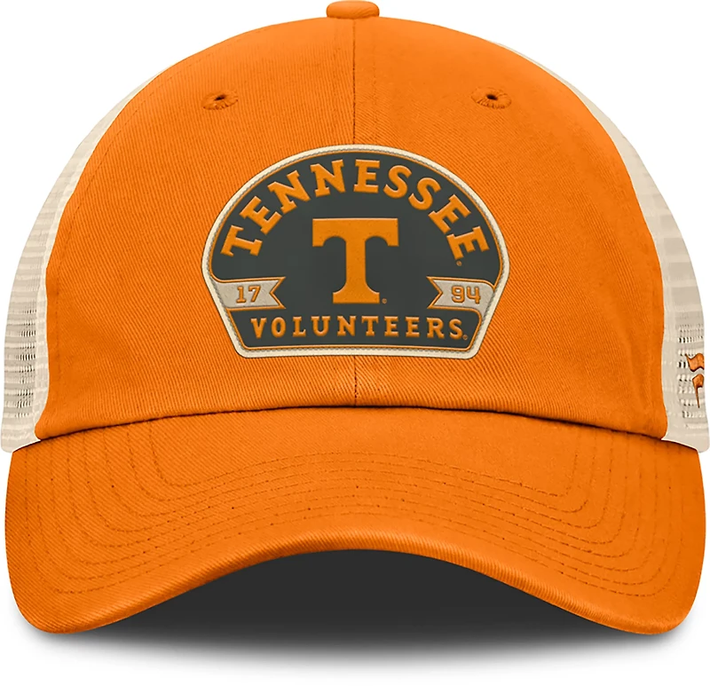 Fanatics Men's Tennessee College Archaic Unstructured Adj Meshback Cap