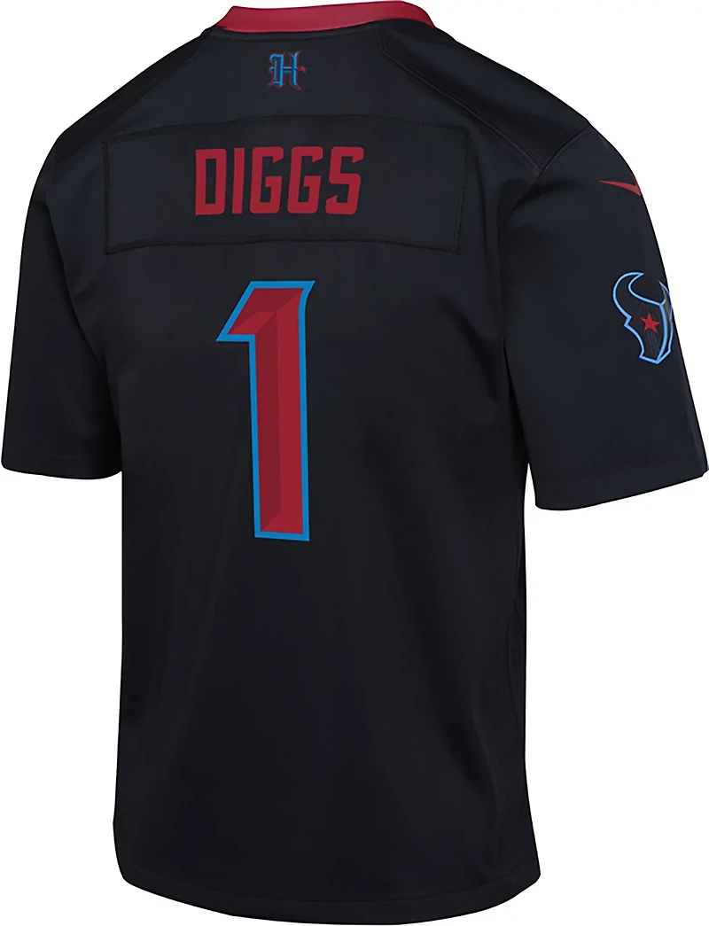 Nike Kids' Houston Texans Stefon Diggs Color Rush Game Alternate