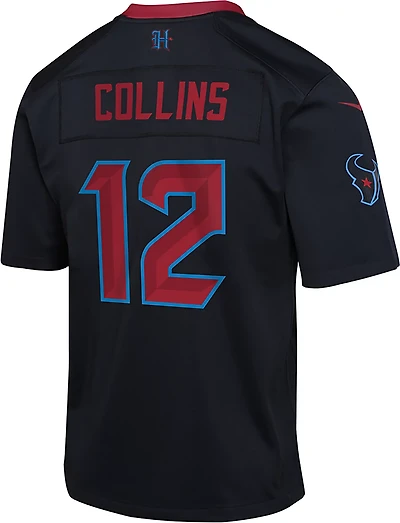 Nike Kids' Houston Texans Nico Collins Color Rush Alternate Game Jersey
