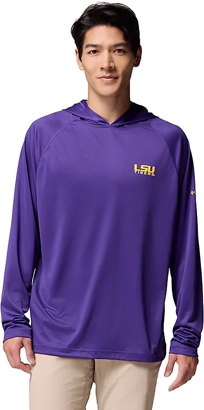 Columbia Sportswear LSU Tigers Men's PFG Solar Stream Hoodie