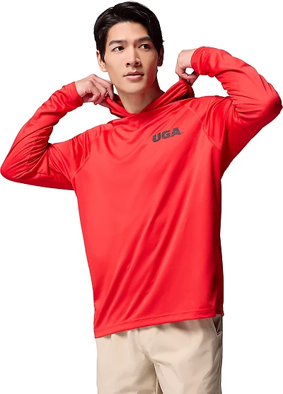 Columbia Sportswear Georgia Bulldogs Men's PFG Solar Stream Hoodie