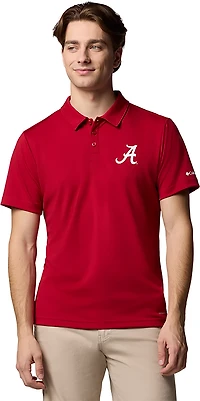 Columbia Sportswear Men's Alabama Crimson Tide Fair Catch Polo