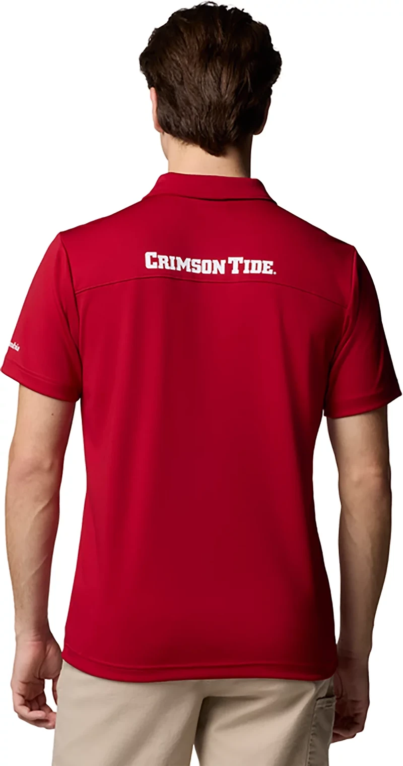 Columbia Sportswear Men's Alabama Crimson Tide Fair Catch Polo