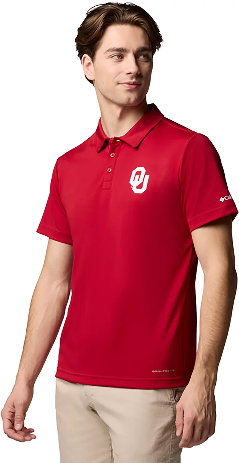 Columbia Sportswear Men's Oklahoma Sooners Fair Catch Polo