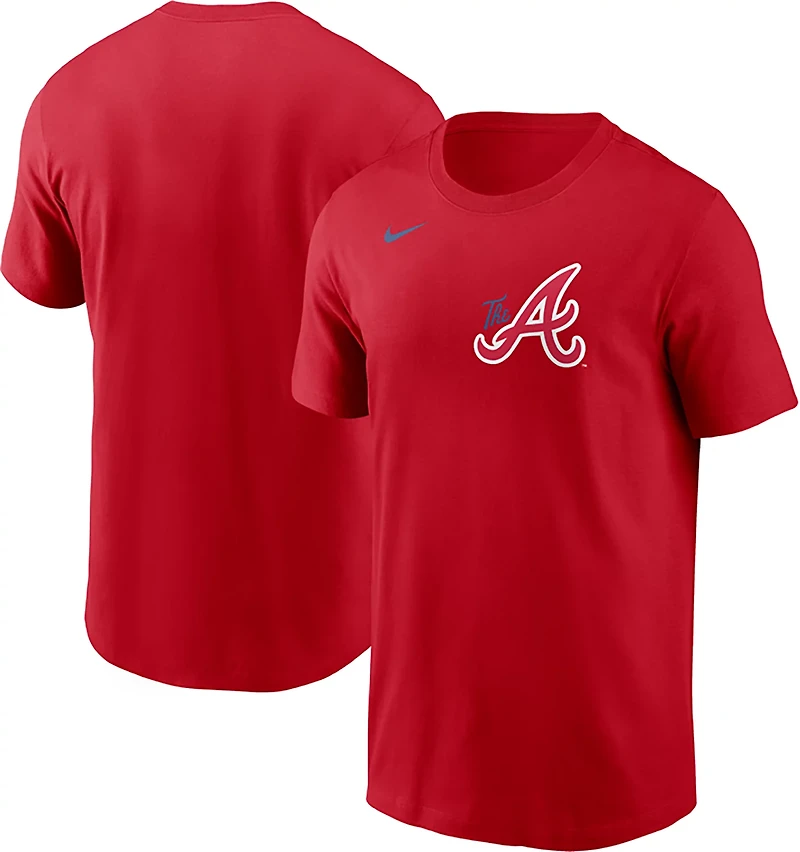 Nike Men's Braves City Connect Wordmark T-shirt