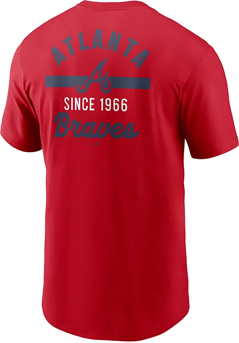 Nike Men's Braves MLB 2 Hit T-shirt