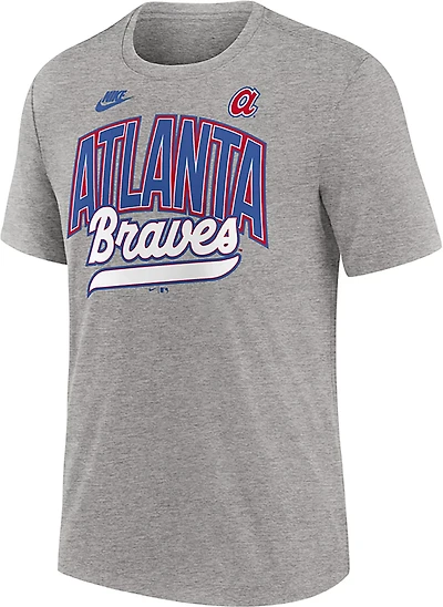 Nike Men's Braves Cooperstown Retro Script T-shirt