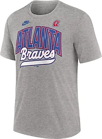 Nike Men's Braves Cooperstown Retro Script T-shirt