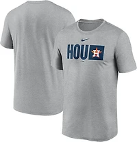 Nike Men's Astros MLB Tricode Legend T-shirt
