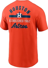 Nike Men's Astros MLB 2 Hit T-shirt