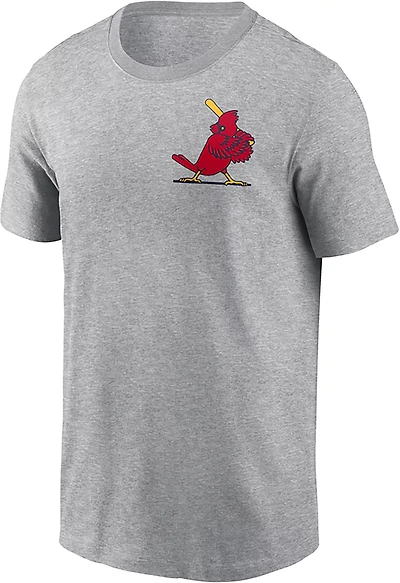 Nike Men's Cardinals Cooperstown Large Logo 2 Hit T-shirt