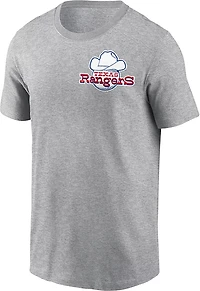 Nike Men's Rangers Cooperstown Large Logo 2 Hit T-shirt