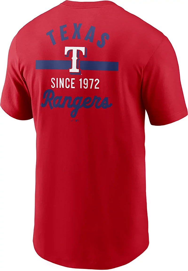 Nike Men's Rangers MLB 2 Hit T-shirt