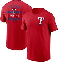 Nike Men's Rangers MLB 2 Hit T-shirt
