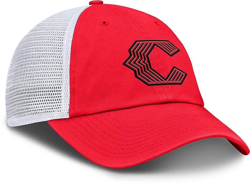 Nike Men's Reds City Connect Club Unstructured Trucker Adjustable Cap