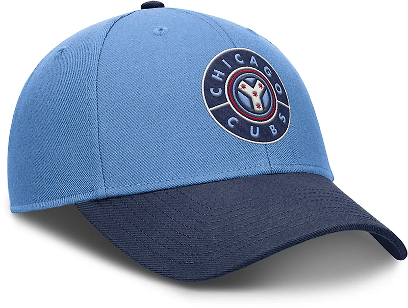 Nike Men's Cubs City Connect Rise Structured Cap