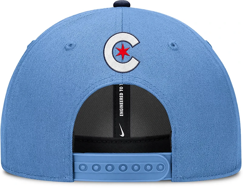 Nike Men's Cubs City Connect Rise Structured Cap