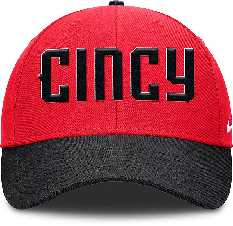 Nike Men's Reds City Connect Rise Structured Cap