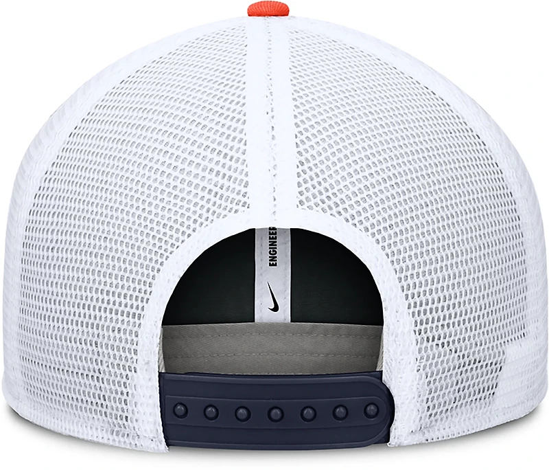 Nike Men's Astros Primetime Pro Structured Square Bill Trucker Cap