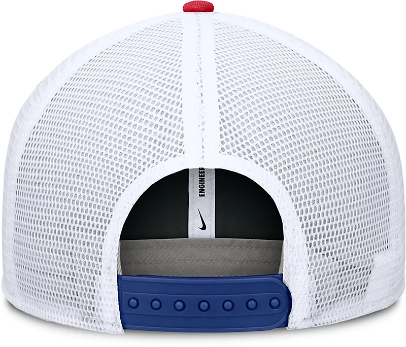 Nike Men's Rangers Primetime Pro Structured Square Bill Trucker Cap