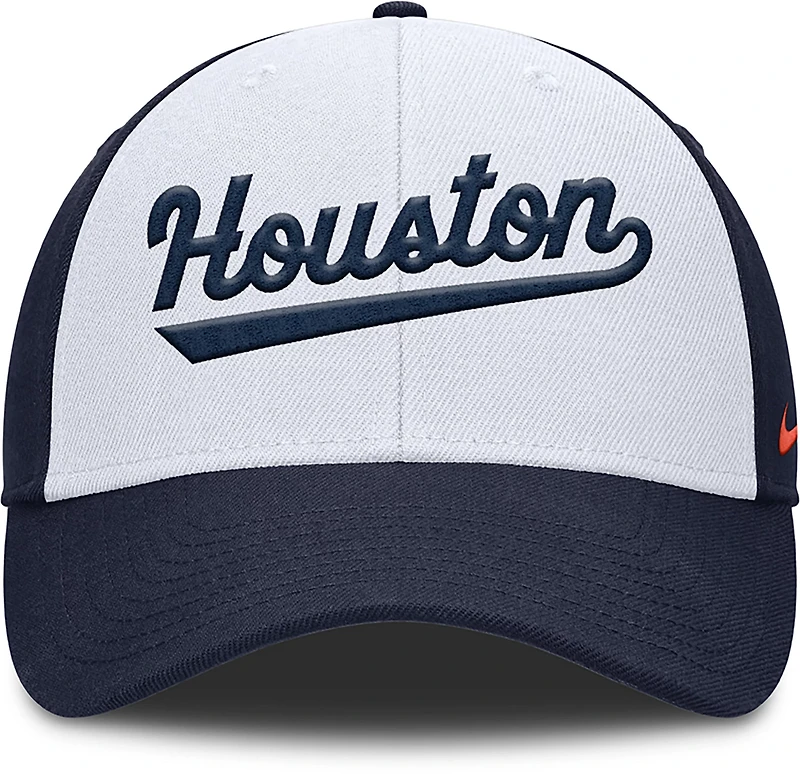 Nike Men's Astros Primetime Club Structured Adjustable Cap