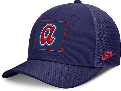 Nike Men's Braves Cooperstown Rise Structured Trucker Cap