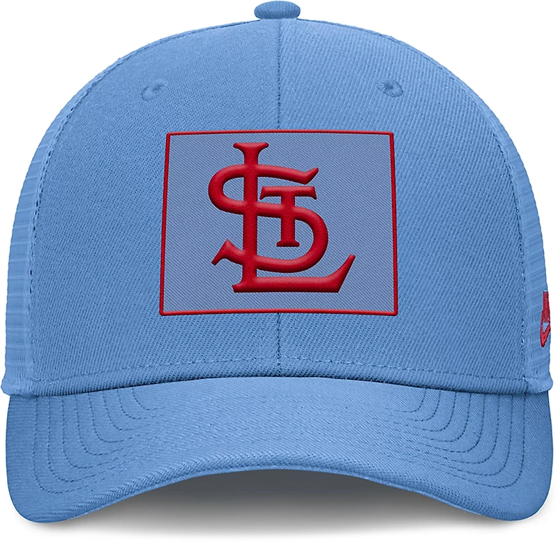 Nike Men's Cardinals Cooperstown Rise Structured Trucker Cap