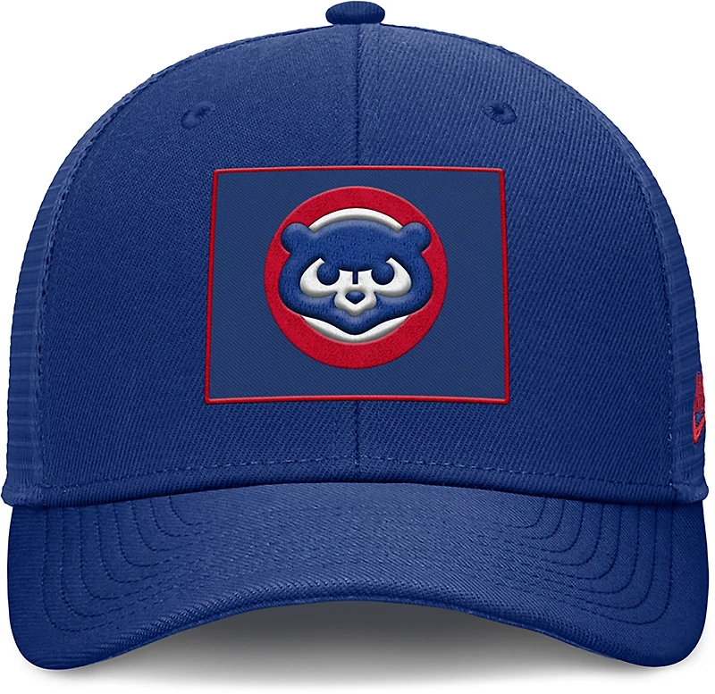 Nike Men's Cubs Cooperstown Rise Structured Trucker Cap