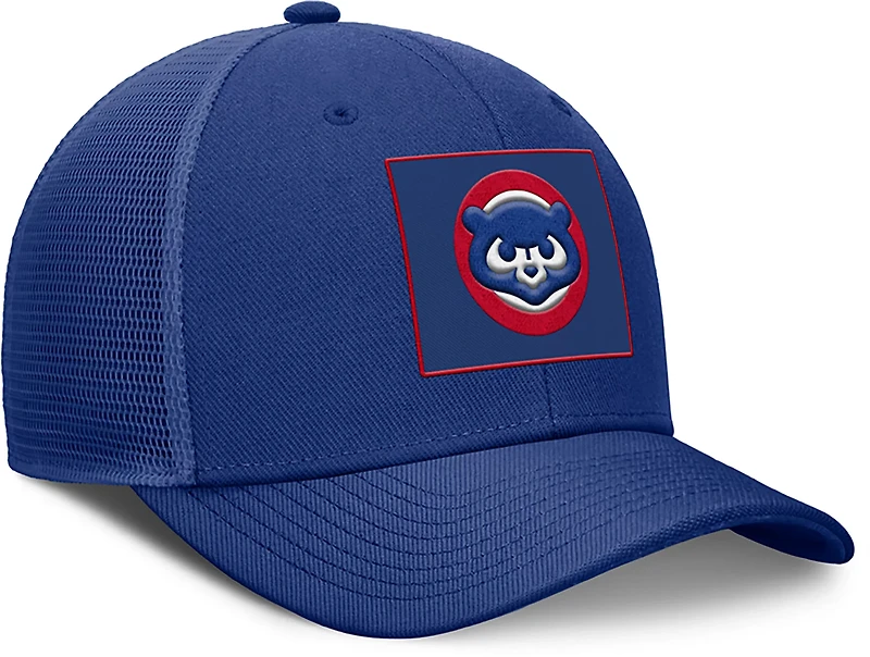 Nike Men's Cubs Cooperstown Rise Structured Trucker Cap