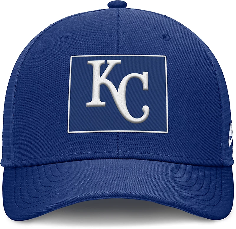 Nike Men's Royals Cooperstown Rise Structured Trucker Cap