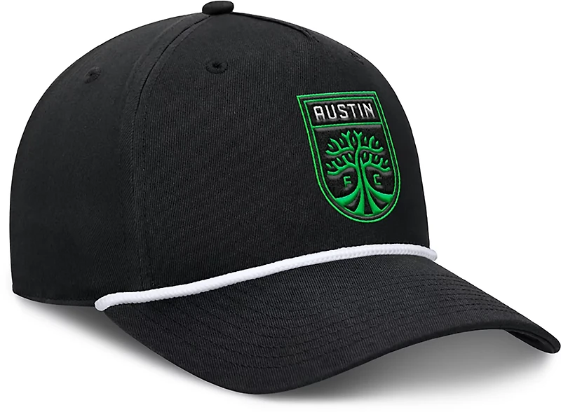 Fanatics Men's Austin FC Route One A-Frame Adjustable Snapback Cap