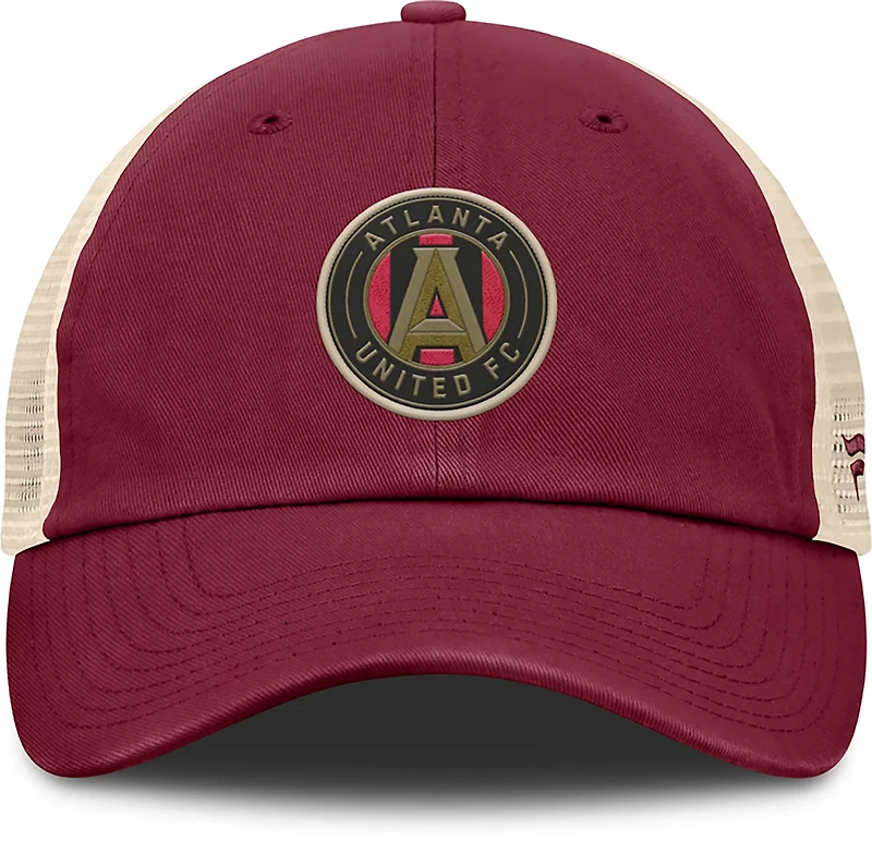 Fanatics Men's Atlanta United FC False Nine Unstructured Adjustable Mesh Snapback Cap