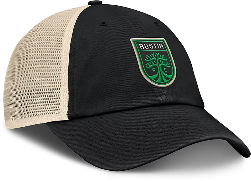 Fanatics Men's Austin FC False Nine Unstructured Adjustable Mesh Snapback Cap