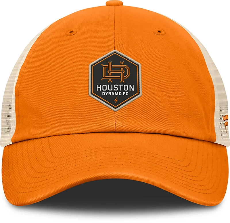 Fanatics Men's Houston Dynamo False Nine Unstructured Adjustable Mesh Snapback Cap