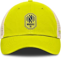 Fanatics Men's Nashville SC False Nine Unstructured Adjustable Mesh Snapback Cap