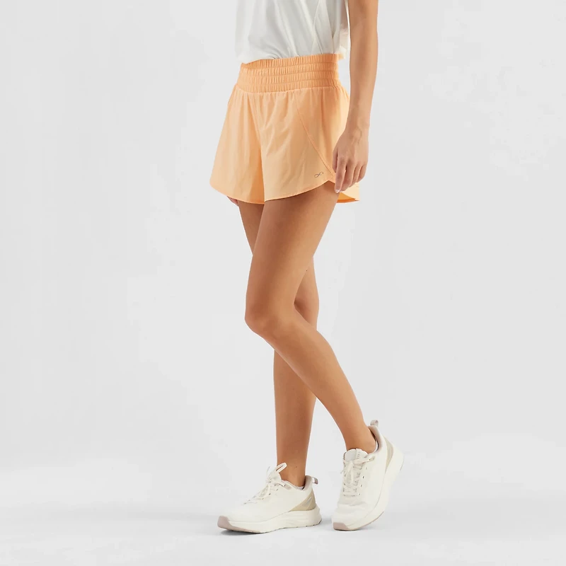 Freely Women's Run HI Layered Shorts 3.5