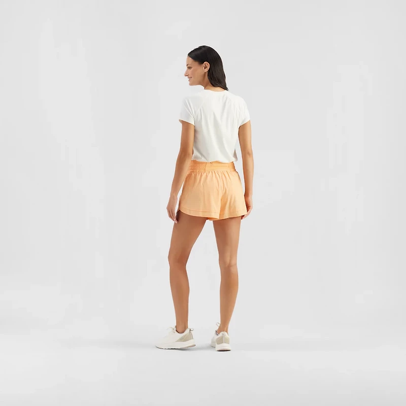 Freely Women's Run HI Layered Shorts 3.5