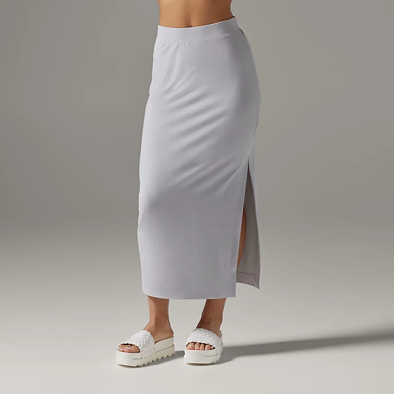 Tavi Women's Brushed Tec Knit Midi Skirt