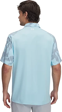 Under Armour Men's Shorebreak Fish Hybrid Printed Woven Shirt
