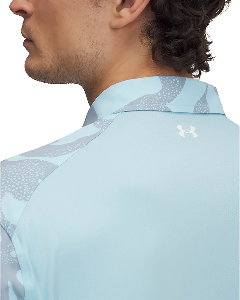 Under Armour Men's Shorebreak Fish Hybrid Printed Woven Shirt