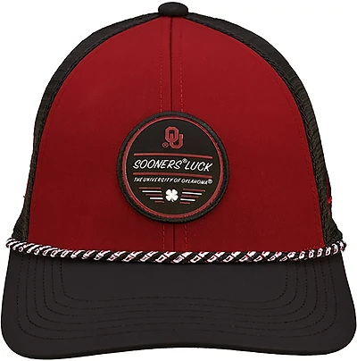 Black Clover Men's University of Oklahoma Gamer Adjustable Trucker Cap